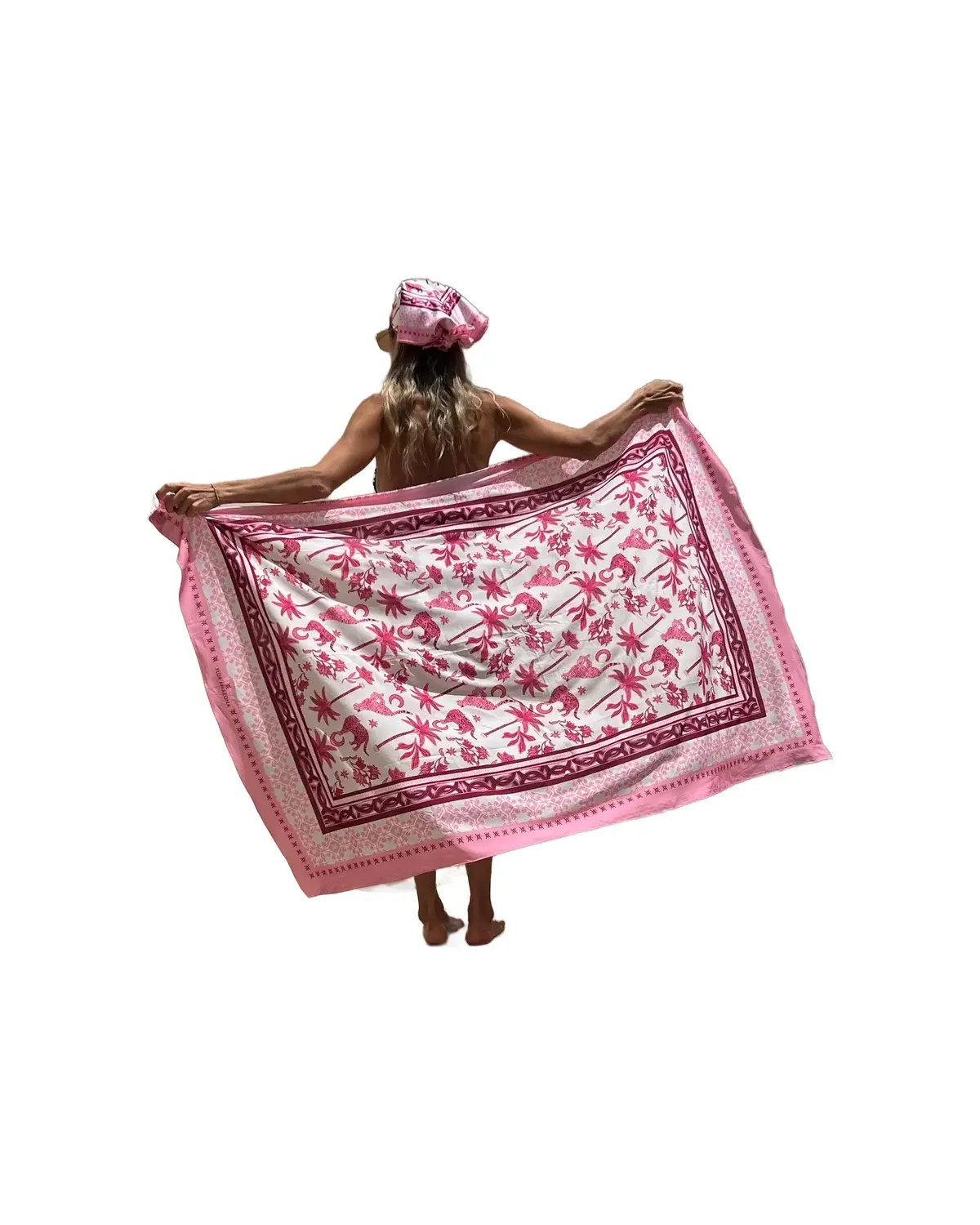 Pareo Panther Pink de FLOR AMAZONA
