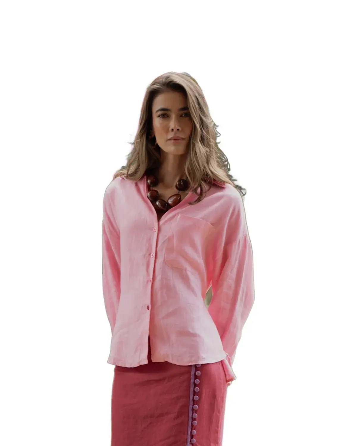 Camisa Aura Lino de INSIGNIA