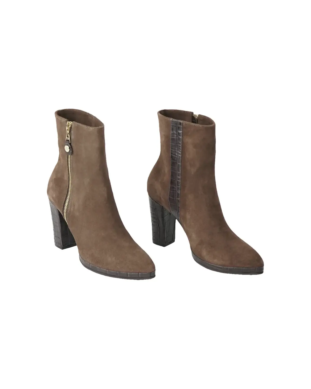 Charlotte · Ankle boots two colors de ZEBRA VERDE